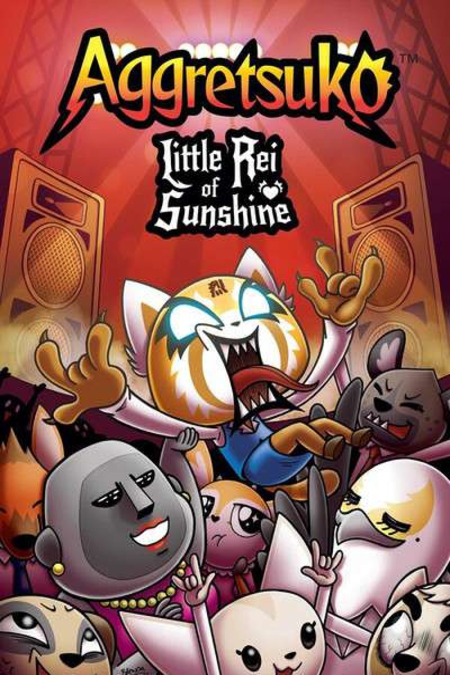 Comedy * | Oni Press Aggretsuko Little Rei Of Sunshine Graphic Novel