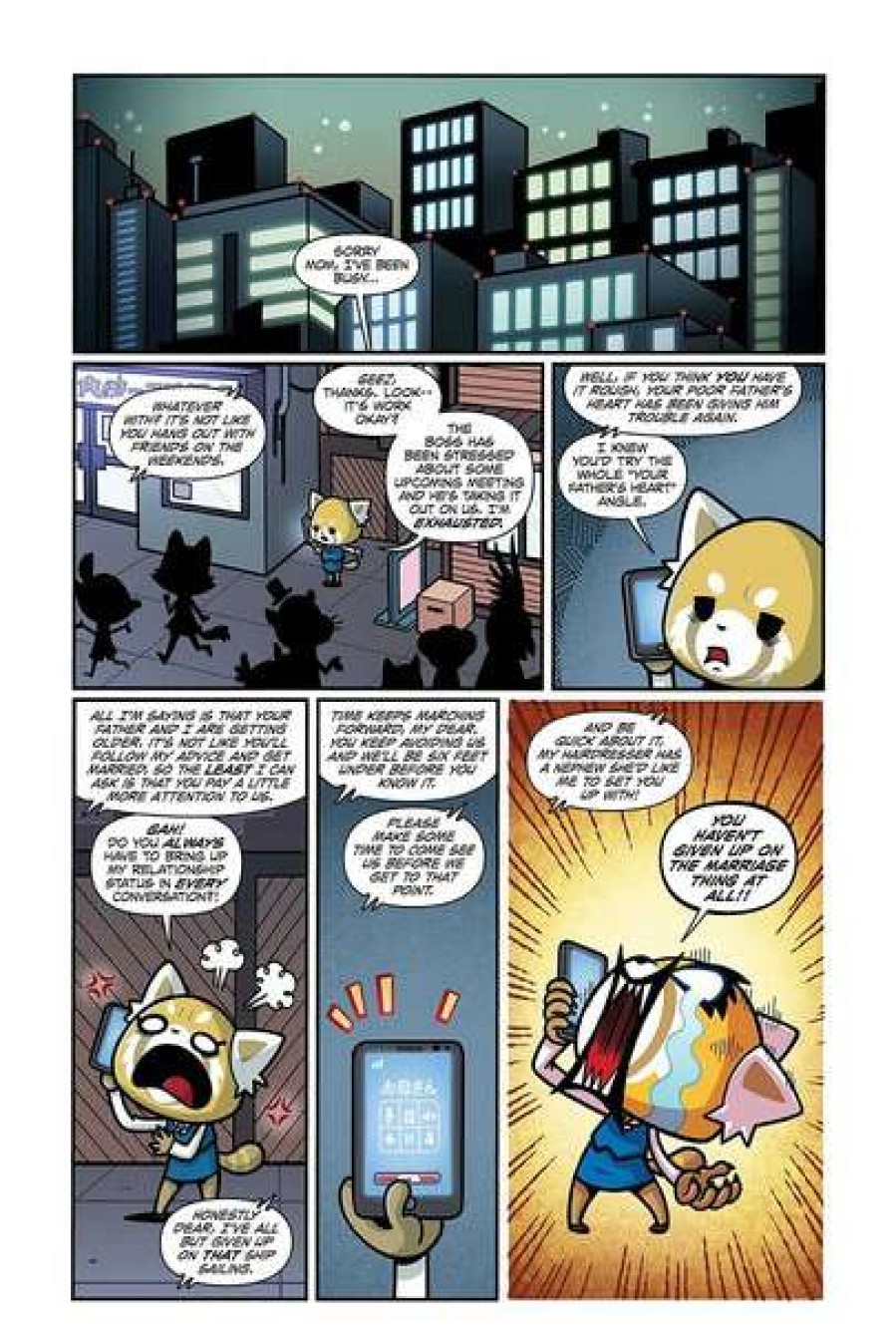 Comedy * | Oni Press Aggretsuko Little Rei Of Sunshine Graphic Novel