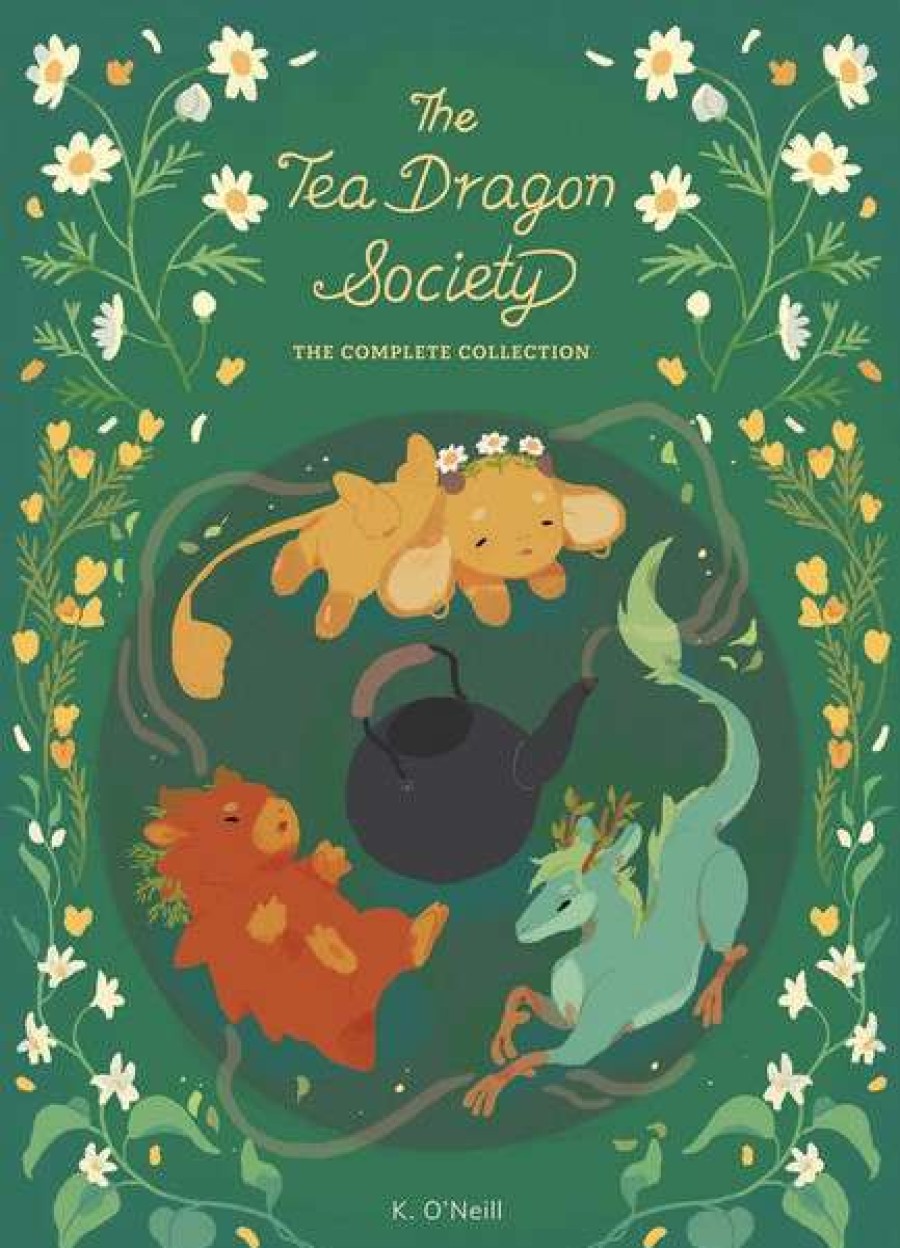 Graphic Novel * | Oni Press The Tea Dragon Society Graphic Novel Box Set (Hardcover)