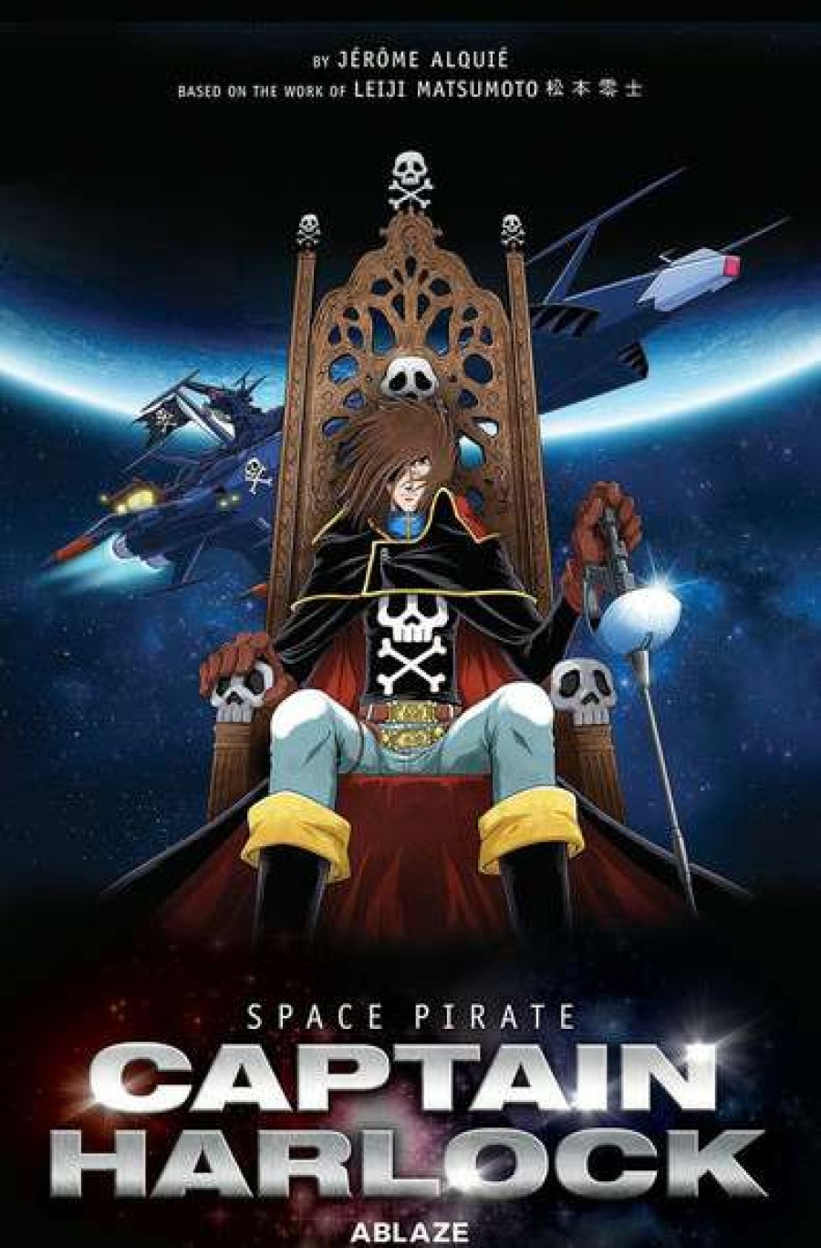 Graphic Novel * | Ablaze Space Pirate Captain Harlock Graphic Novel (Hardcover)