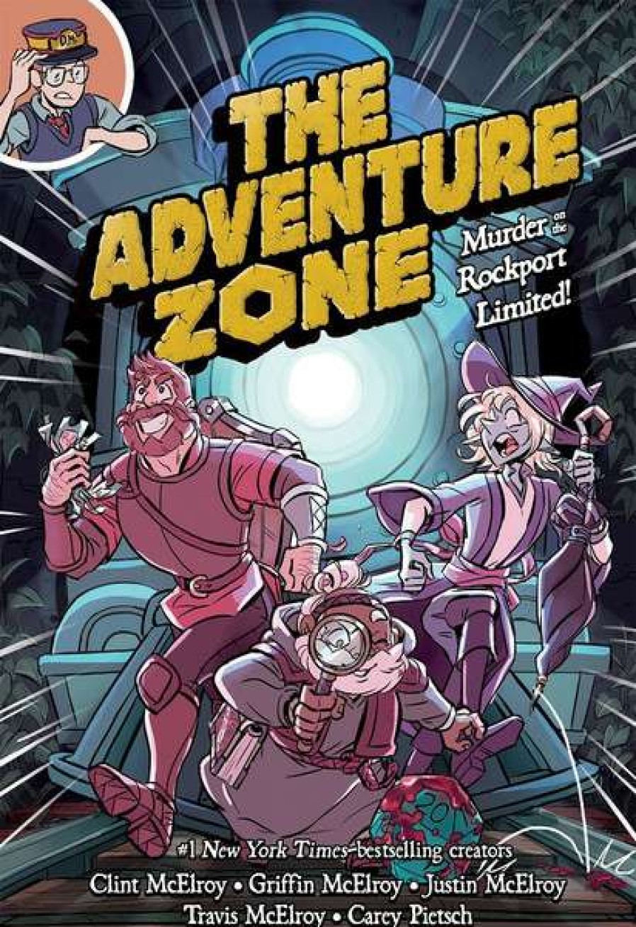 Comedy * | First Second The Adventure Zone Volume 2 Murder On The Rockport Limited! Graphic Novel