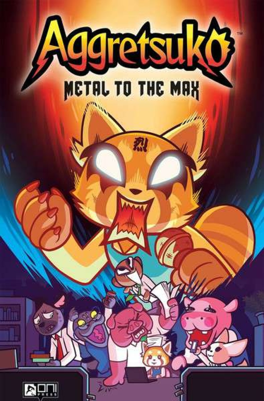 Comedy * | Oni Press Aggretsuko Metal To The Max Graphic Novel (Hardcover)