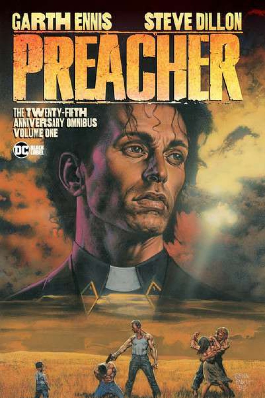 Drama * | Dc Comics Preacher 25Th Anniversary Graphic Novel Omnibus Volume 1 (Hardcover)